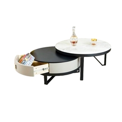 Bàn sofa inox 304 nhập khẩu cao cấp BTI-04