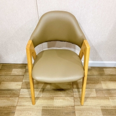 Ghế Emma chữ A gỗ cao su cho quán ăn - quán cafe GA-92