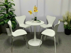 Bộ bàn 4 ghế nhựa cho quán cafe BCC-21