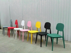 Ghế ăn, ghế cafe nhựa cao cấp bunny GCF-14