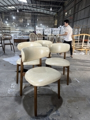 Ghế Oleandro gỗ tần bì GG-05