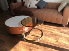 Bộ bàn sofa tròn nhập khẩu BNK-07