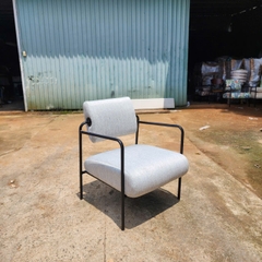 Ghế sofa đơn khung sắt cho quán cafe GCF-44