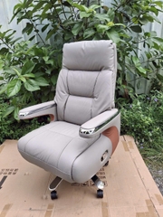 Ghế làm việc giám đốc có ngã lưng, gác chân GD020