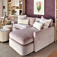 Ghế sofa góc L nhỏ gọn 1,4x1,4m cho căn hộ dịch vụ SFL-15