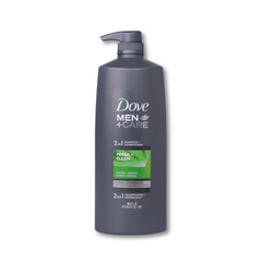 DOVE FOR MEN 2 IN 1 SHAMPOO & CONDITIONER 40oz