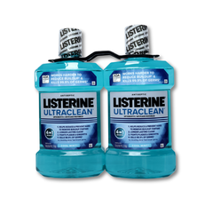 Listerine UltraClean Coolmint 1.5 Liter, 2pack