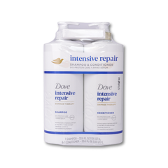 Dove Intensive Repair Damage Shampoo & Conditioner Set, 2pk/ 33.8oz