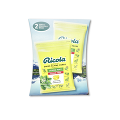Ricola Sugar-Free Lemon Mint Herb Throat Drops 2pk.,105 ct/pk