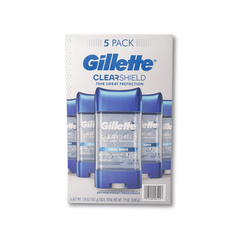 GILLETTE COOL WAVE GEL DEODORANT 5pk/3.8oz