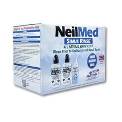 NeilMed Sinus Rinse Kit, 1 NasaMist Saline Spray, 250 Packets