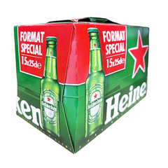 HEINEKEN BOTTLE BEER 15*250ML (Alcohol 5%)