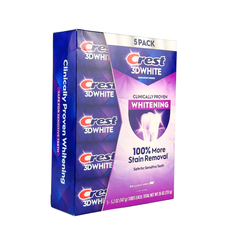 Crest 3D White Brilliant Mint Whitening Toothpaste, 5/5.2 oz