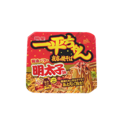 Ippeichan Yakisoba Soy Sauce Butter Mentaiko Flavor 127g*12