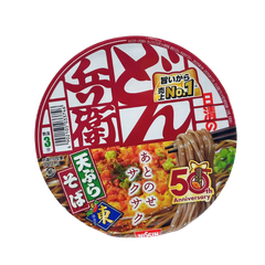 Donbei Instant Cup Soba Noodle Tempura East 100g*12
