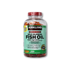 Kirkland Signature Wild Alaskan Fish Oil 1400 mg