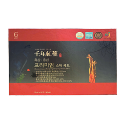 Korean Back & Red Ginseng Premium Stick Set 30 x 12ml