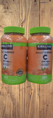 Kẹo Dẻo bổ sung vitamin C cho người lớn Kirkland Signature Adult Gummie Vitamin C (180 viên )