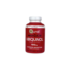 Qunol Mega CoQ10 Ubiquinol 100 mg., 120 Softgels