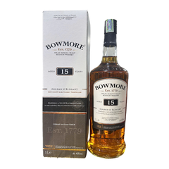 Bowmore 15YO Golden & Elegant GBX 1L