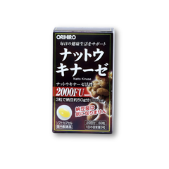 ORIHIRO Nattokinase Capsules 2000FU 60 tablets