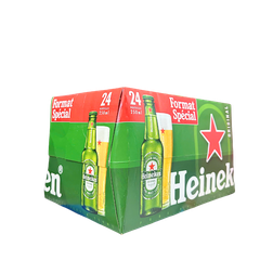 HEINEKEN BOTTLE BEER 24*250ml (Alc 5%)