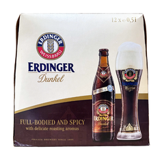 Erdinger Dunkel Beer Bottle 12x500ml