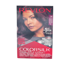 REVLON COLORSILK 3D DEEP BURGUNDY-NO.34