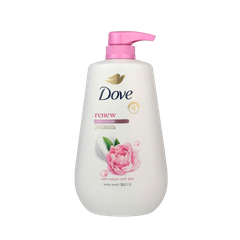 Dove Body Wash Peony + Rose Oil with Pump 30.6oz