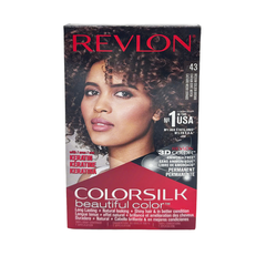 REVLON COLORSILK 3D 4G MED GOLDEN BRWN-NO.43