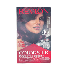 REVLON COLORSILK 3D AUBURN BROWN-NO.49