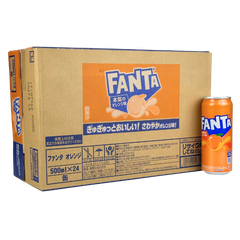 Fanta Orange 24pk x500ml Can