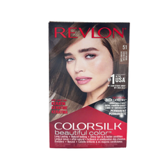 REVLON COLORSILK 3D 5N LT BRWN-NO.51