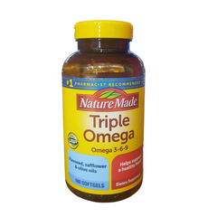 Nature Made Triple Omega, 180 Softgels