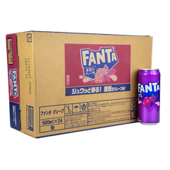 Fanta Grape 24pk x 500ml Can