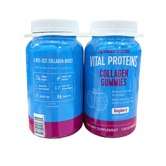 Vital Proteins Collagen Gummies, Raspberry 2/128 Count