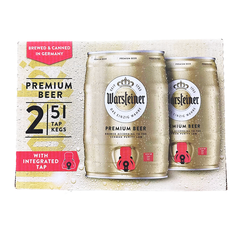 Warsteiner Pilsener Beer Keg 5L