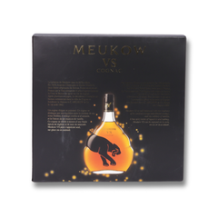 Meukow Cognac VS Gift Set, 2 Glasses 70cl