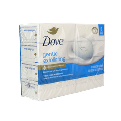 Dove Beauty Bar Soap Exfoliating 8 Bars 30oz