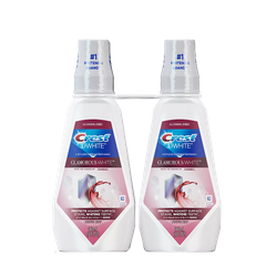 Crest Glam White Rinse Mouthwash 2pk/32oz