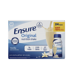 Ensure Original Nutrition Shake  Vanilla 24/8oz ( thùng 24 chai)