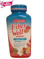 Kẹo Dẻo bổ sung chất xơ Vitafusion Fiber Well Sugar Free (220 viên )