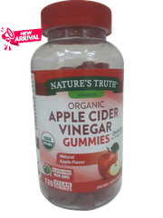 Kẹo Dẻo giấm táo hữu cơ Nature's Truth USDA Organice Apple (120 viên )