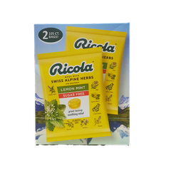 Ricola Sugar-Free Lemon Mint Herb Throat Drops (2 Pk., 105 Ct./Pk.)