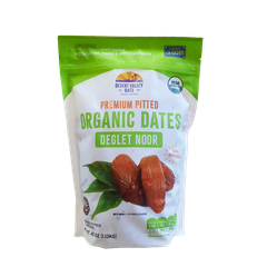 Organic Desert Valley Deglet Noor Dates  2.5lb (1.13 kg)