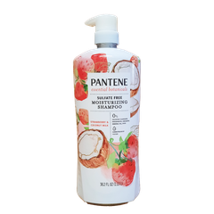 Pantene Essential Botanicals Strawberry and Coconut Milk Shampoo 38.2oz