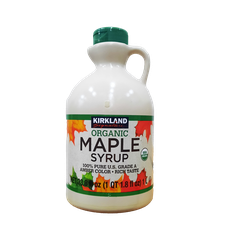 Kirkland Signature Organic Pure Maple Syrup, 33.8 Oz