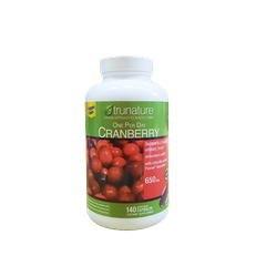 Trunature Cranberry 650 Mg, 140 Capsules