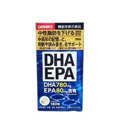 ORIHIRO DHA + EPA 180 Capsules