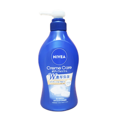 Nivea Cream Care Body Wash European White Scent Pump 490ml